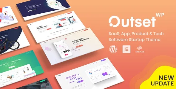 The Outset - MultiPurpose WordPress Theme for Saas & Startup