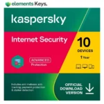 Kaspersky Internet Security for 10 Device | 1 Year Subscription