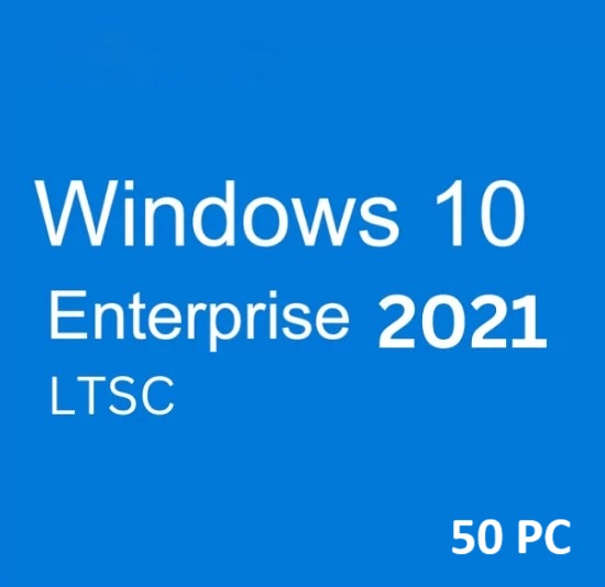 Windows 10 Enterprise LTSC 2021 MAK Key 50 PC – Lifetime Validity