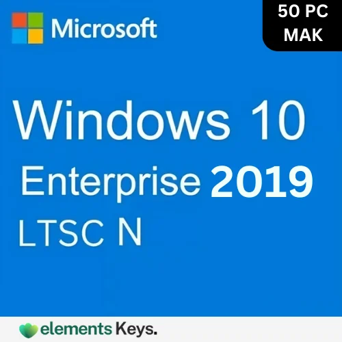 Windows 10 Enterprise N LTSC 2019 MAK Key 50 PC