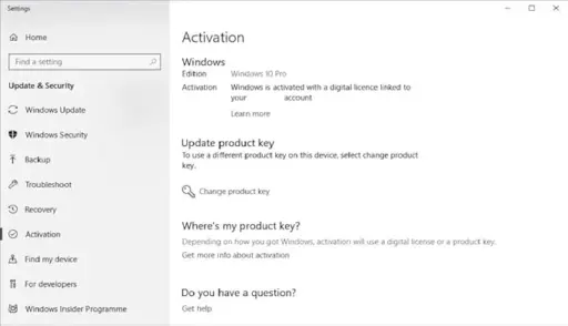 Windows 10 Pro