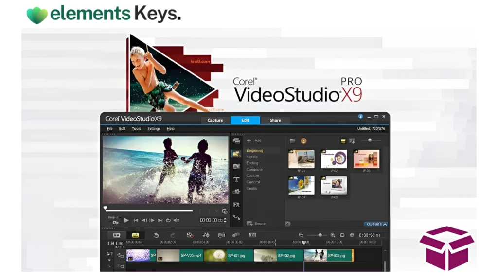 Corel VideoStudio Pro X9 – Video Editing Software