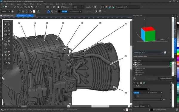 CorelDRAW Technical Suite 2020