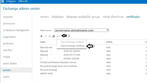 Microsoft Exchange Server Enterprise 2019