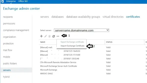 Microsoft Exchange Server Enterprise 2019