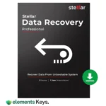 Stellar Data Recovery Professional For Windows /MAC 1 Devic – 1 Year
