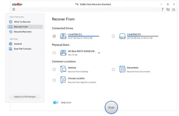 Stellar Data Recovery Standard