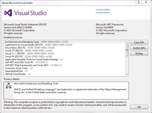 Visual Studio Enterprise 2015