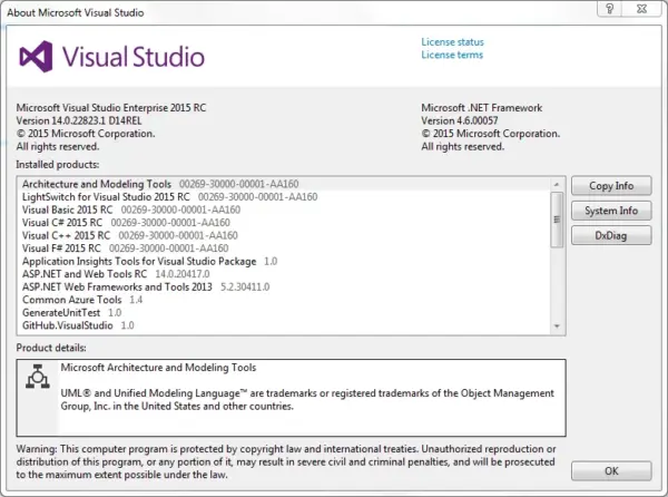 Visual Studio Enterprise 2015