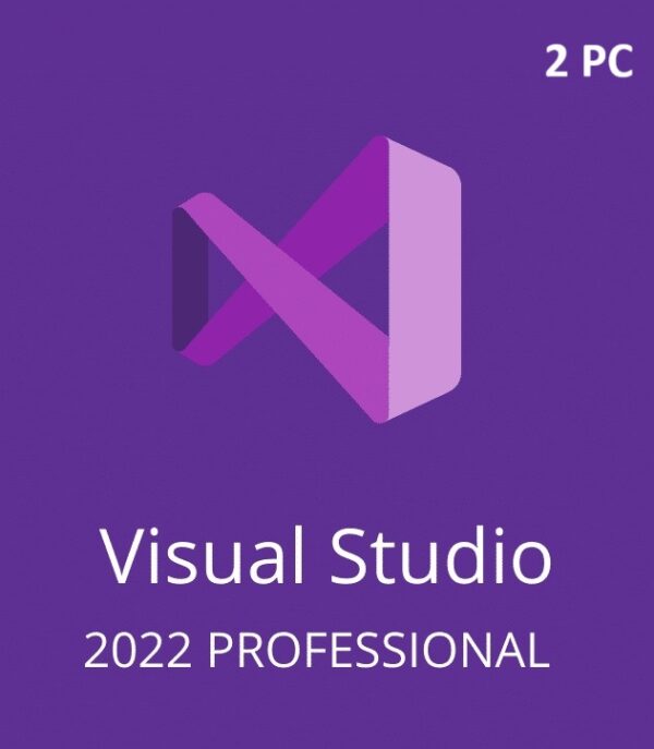 Visual Studio Professional 2022 for 2 PC