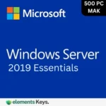 Windows Server 2019 Essentials MAK 500 user