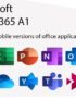 Office 365 A1 Admin Panel Lifetime License - Unlimited Users