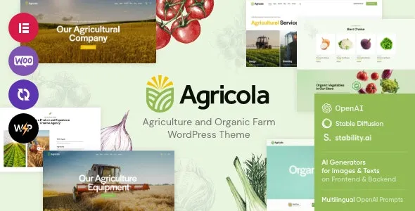 Agricola - Agriculture & Organic Farm Theme