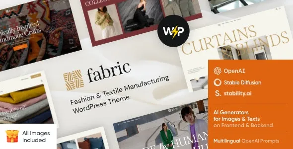 Fabric - Fashion & Textile Manufacturing Theme