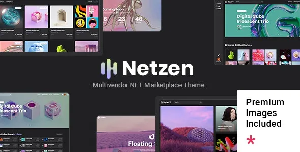 Netzen - Multivendor NFT Marketplace Theme