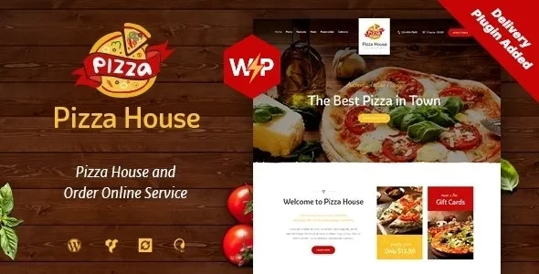 Pizza House - Restaurant / Cafe / Bistro WordPress Theme