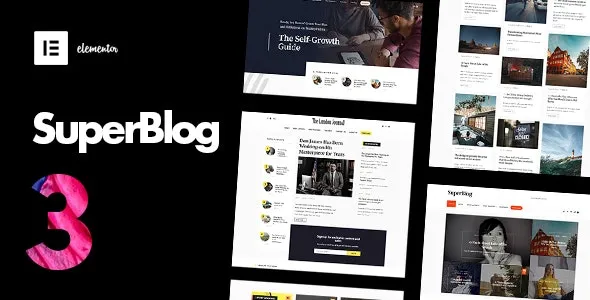 SuperBlog - Powerful Blog & Magazine WordPress Theme