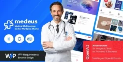 Medeus - Medical WordPress Theme