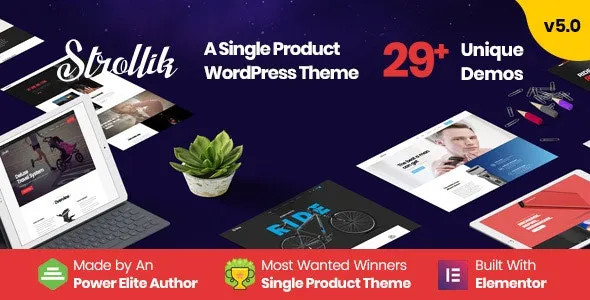 Strollik - Single Product WooCommerce WordPress Theme