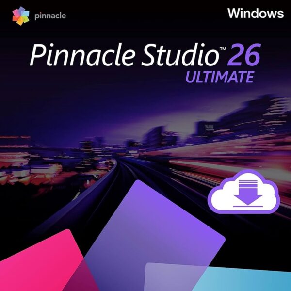 Pinnacle Studio 26 Ultimate - Pro-level video editing software for Windows