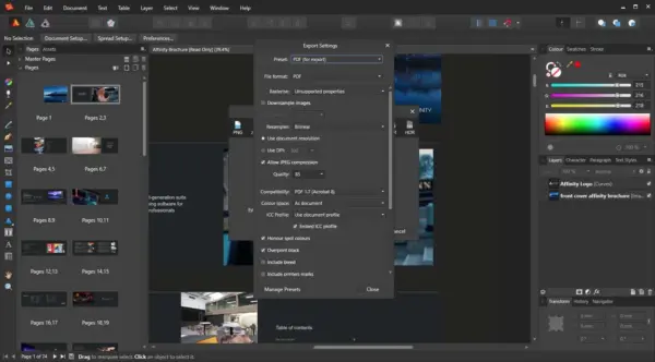 Affinity Publisher 1.10