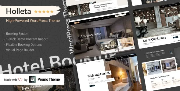 Holleta - Hotel Booking WordPress