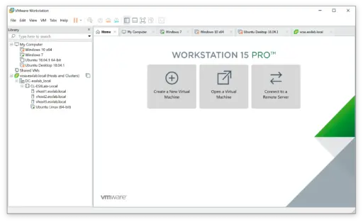VMware Workstation Player 15