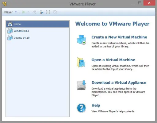 VMware Workstation Player 15