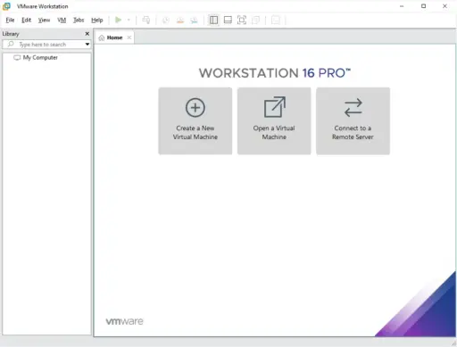VMware Workstation Pro 16