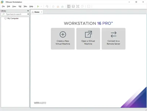 VMware Workstation Pro 16