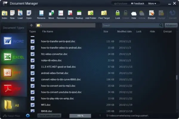 WonderFox Document Manager