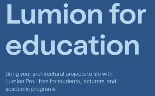 Lumion Pro 2024 / 2025 EDU - 1 Year Individual License