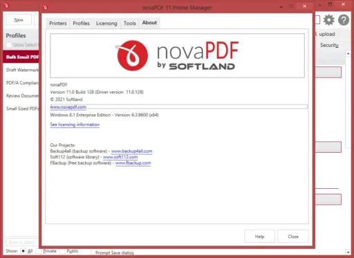 novaPDF Lite 11