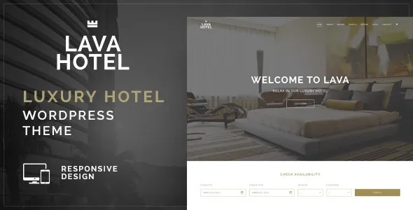 Lava - Luxury Hotel WordPress Theme