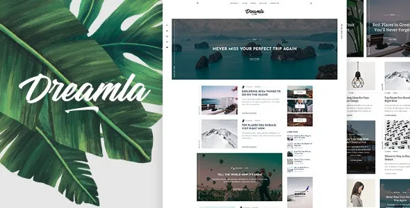 Dreamla - Clean WordPress Blog