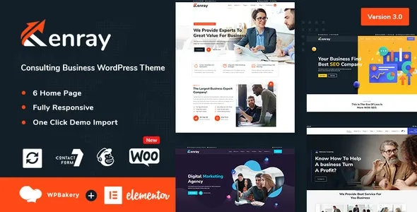 Kenray – Consulting Business WordPress Theme