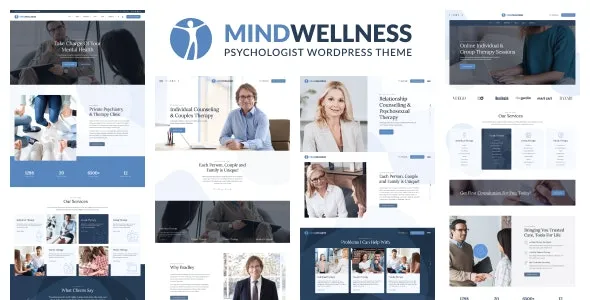 Mindwellness - Psychology and Counseling WordPress Theme