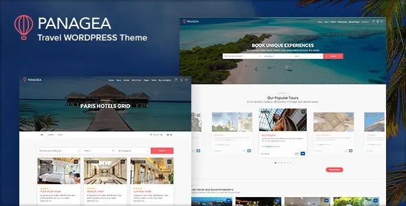 Panagea - Hotel and Tours Booking WordPress Theme