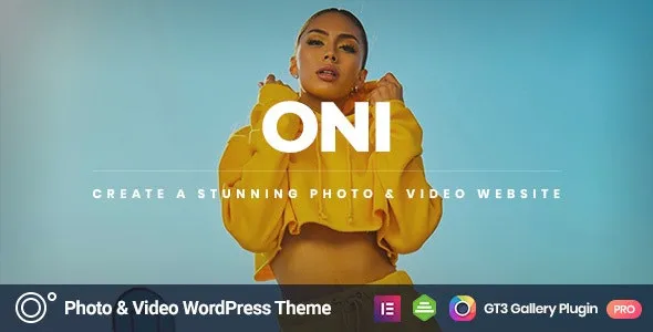 Oni - Photography WordPress Theme