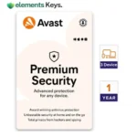 Avast Premium Security 3 Device for 1 Year | PC/Mac/Android/iOS