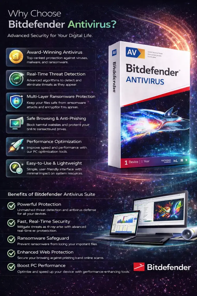 Bitdefender Antivirus for Mac | 3 Device 2 Year