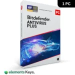 Bitdefender Antivirus Plus 1 Device - 3 Year