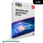 Bitdefender Antivirus Plus 5 Device – 2 Year