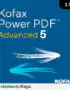 Kofax Power PDF Advanced 5 for Windows | Lifetime