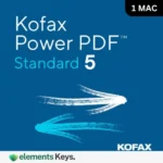 Kofax Power PDF Standard 5 for Mac | Lifetime