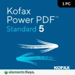 Kofax Power PDF Standard 5 for Windows | Lifetime