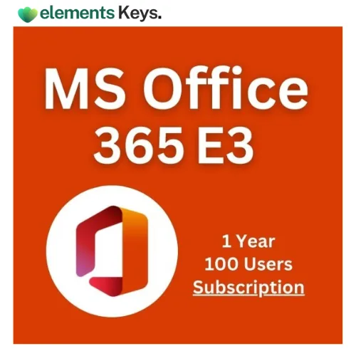 MS Office 365 E3 100 Users | 1 Year