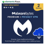 Malwarebytes Plus Premium Security + Privacy VPN + Browser Guard – 2 Device | 1 Year