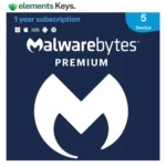 Malwarebytes Premium 5 Device | 1 Year