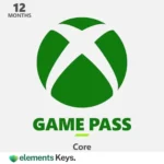 Xbox Core Game Pass: 12 Months Membership (Redeem Code)